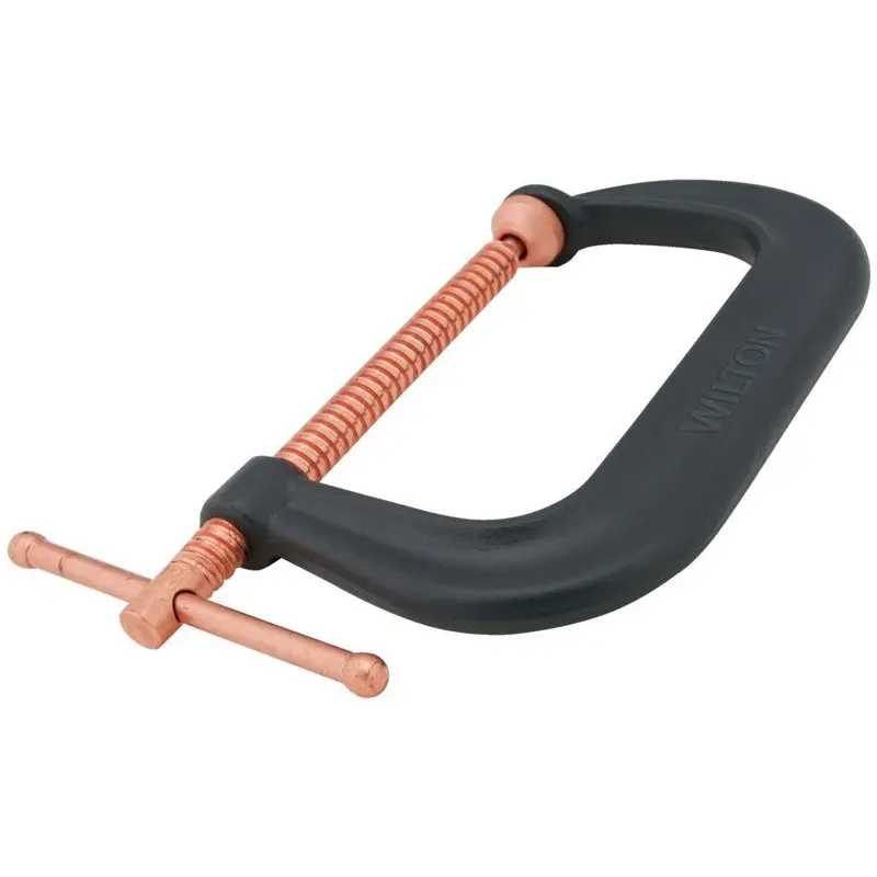 Wilton 14229 Spark-Duty Drop Forged C-Clamp, 0 - 3" Opening, 2-1/2" Throat
