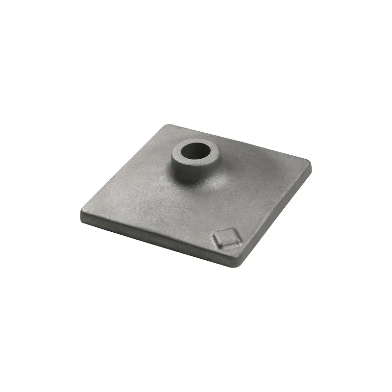 Bosch HS2125 8 In. x 8 In. Tamper Plate 1-1/8 In. Hex Hammer Steel