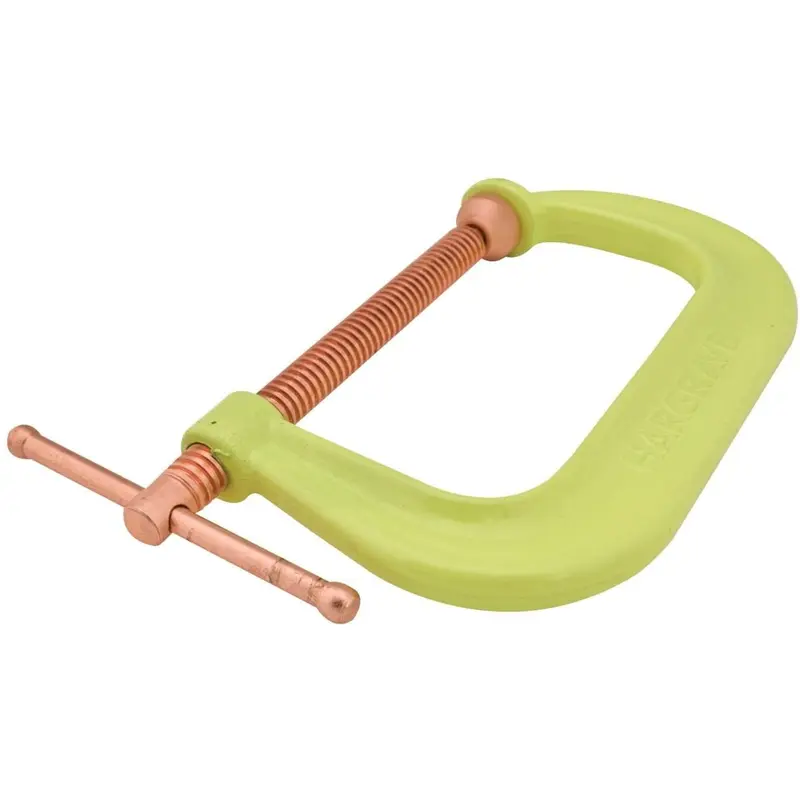 Wilton 42460 Xtra Deep-Reach Carriage C-Clamp, 0" - 2-1/2" Jaw Opening, 6-1/4" Throat Depth