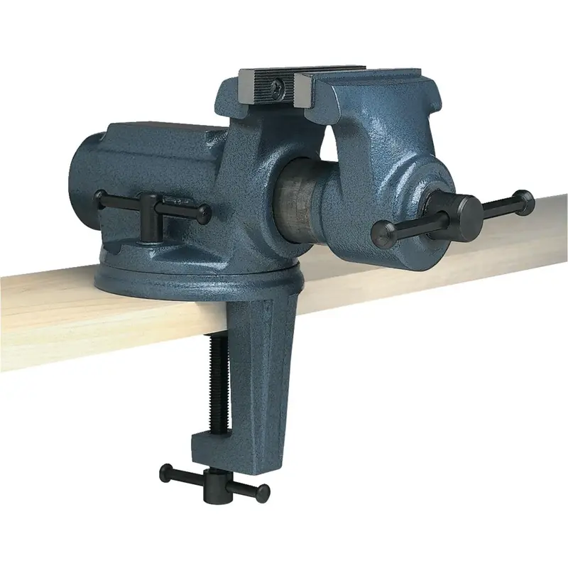 Wilton 63247 CBV-100, Super-Junior 4" Vise with Clamp On Swivel Base