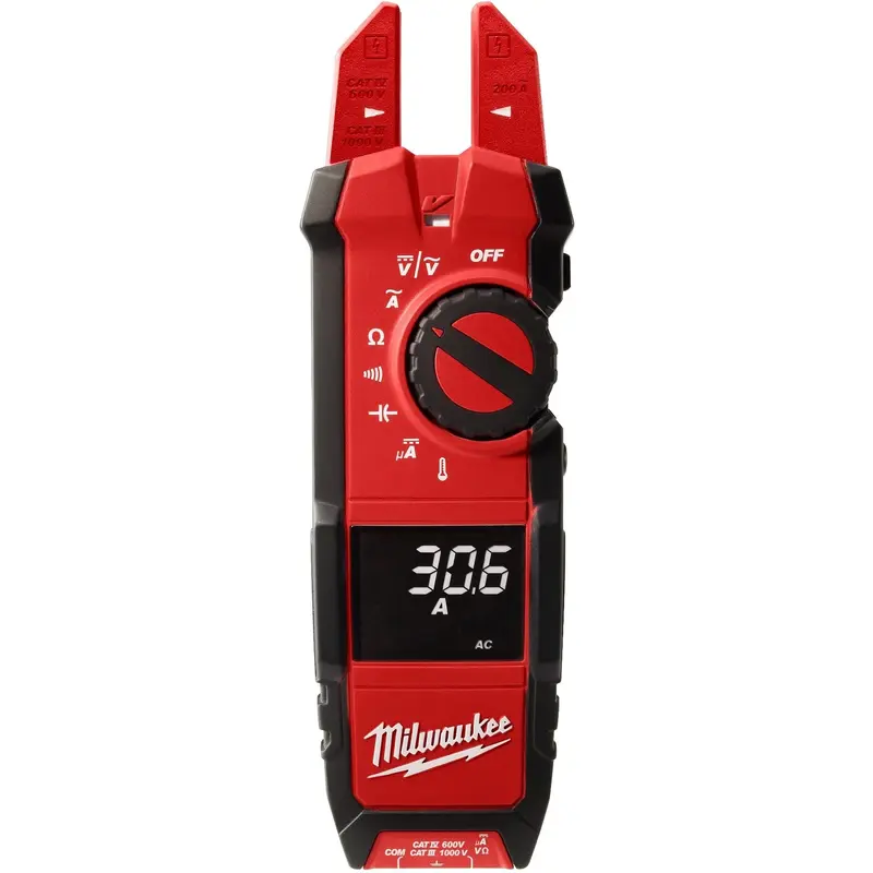 Milwaukee 2206-20 Fork Meter for HVAC/R
