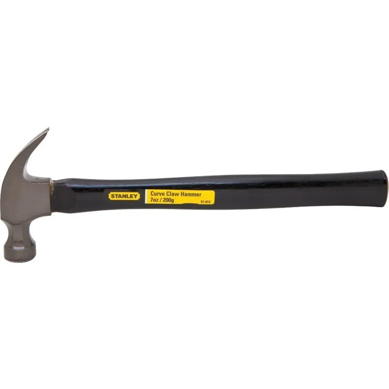 Stanley 51-613 7 oz. Curved Claw Wood Handle Nail Hammer