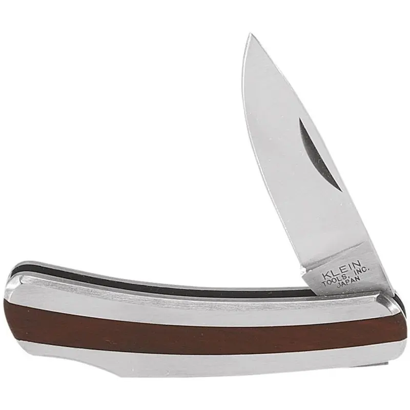 Klein 44033 Compact Pocket Knife  2" Stainless Steel Drop-Point Blade