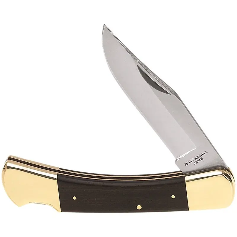 Klein 44037 Sportsman Knife  3-3/8" Stainless Steel Sharp Point Blade