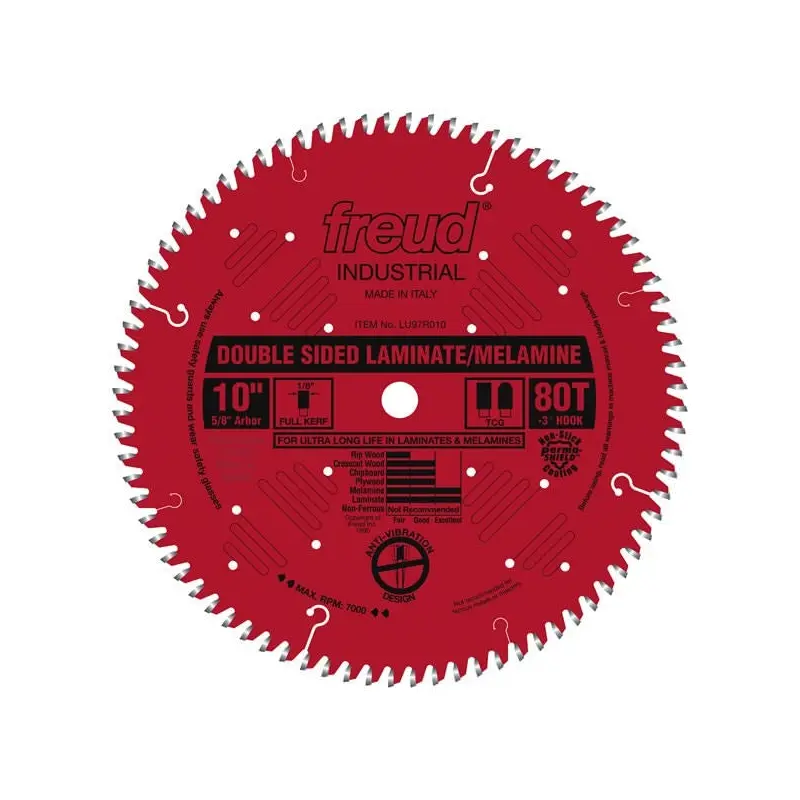 Freud LU97R010 10 in. Double Sided Laminate/Melamine Blade