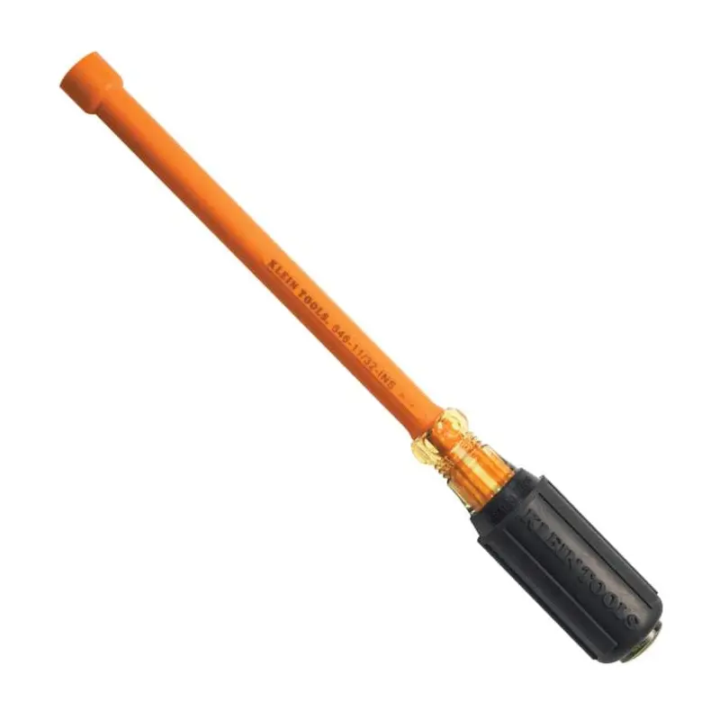 Klein 646-11/32 11/32" Hollow-Shank Nut Driver  6" Shank