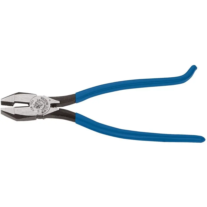 Klein D2000-7CST 9" Ironworker's Work Pliers - Heavy-Duty Cutting