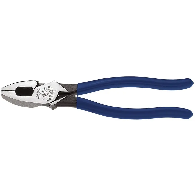 Klein D213-9NETP 9" High-Leverage Side-Cutting Pliers - Fish Tape Pulling