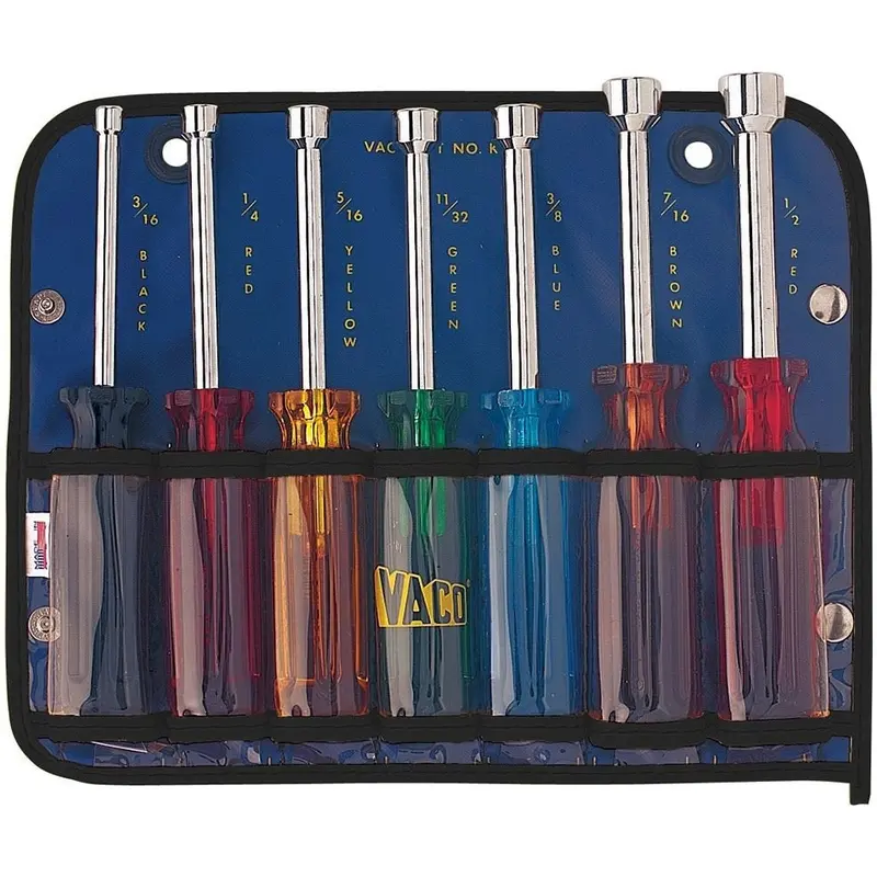 Klein K7 7-Piece Nut Driver Set - 3"-Shanks