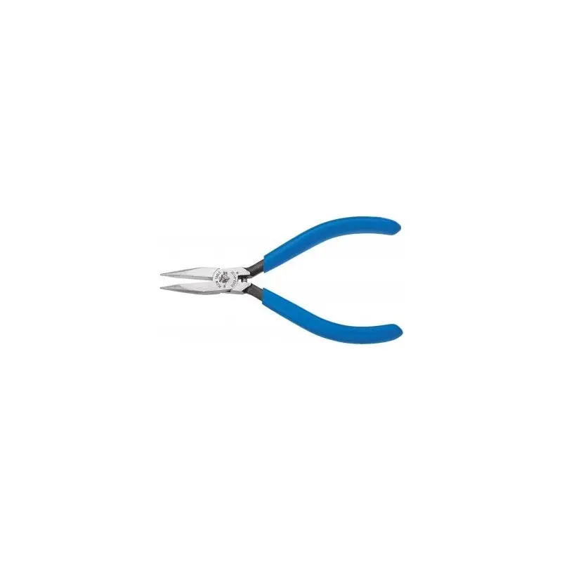 Klein D322-41/2C 4" Midget Long-Nose Pliers - Slim Nose with Spring
