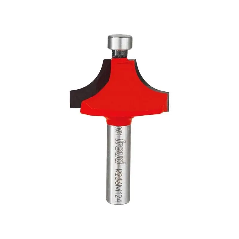 Freud 36-216 1/2" Radius Beading Router Bit with Steel Pilot with 3/8" Shank - D1-1/2, B3/8, h49/64, R1/2, A3/8, H2-1/2