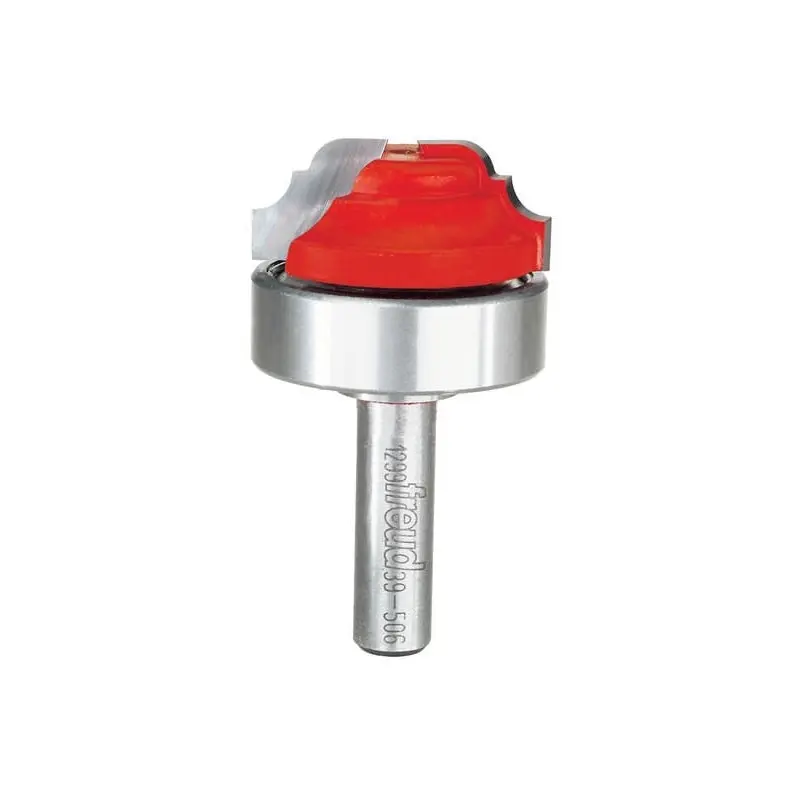 Freud 39-506 1-3/8-Inch Top Bearing Classical Cove & Bead Groove with 3/8-Inch Shank