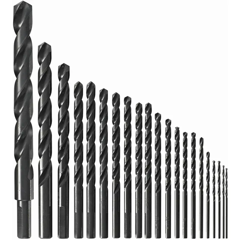 Bosch BL21A 21-Piece Black Oxide Metal Drill Bit Set