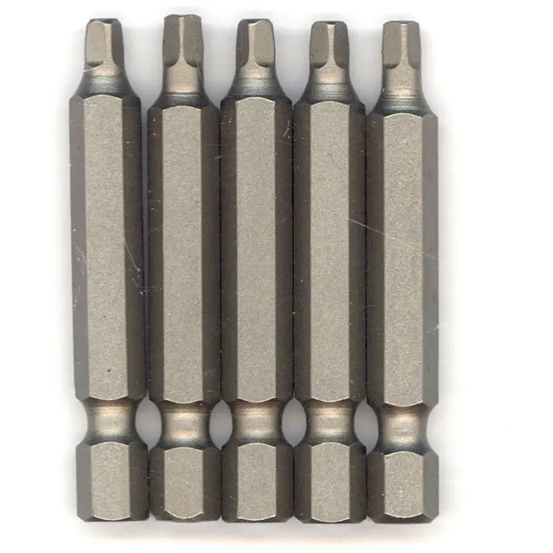 Bosch CCSQ2205 5-Piece 2 In. Square Recess R2 Power Bits