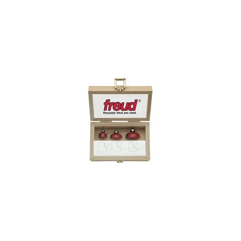 Freud 89-550 3 Piece Cove Router Bit Sets