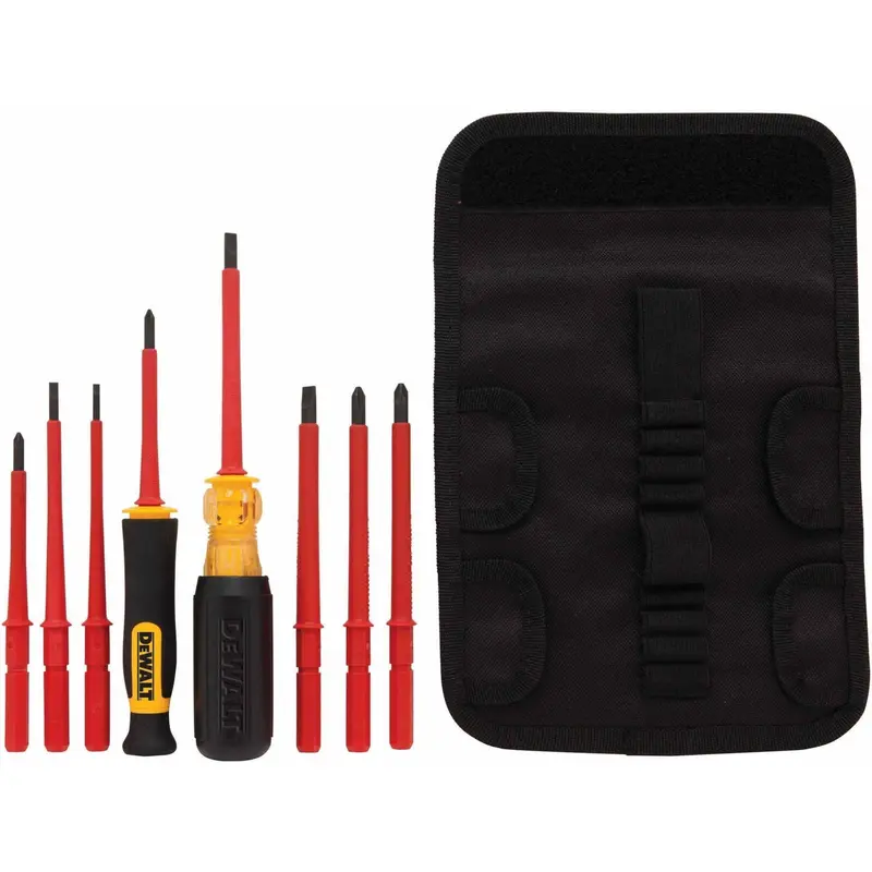 DeWalt DWHT66417 Vinyl Grip Insulated Screwdriver Set