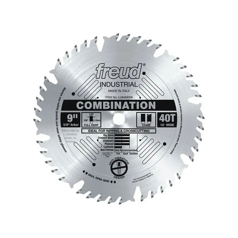 Freud LU84M009 9 in. Combination Blade