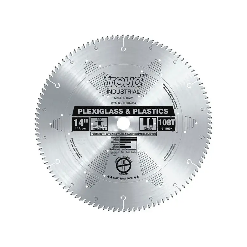 Freud LU94M014 14 in. Plastic Blade