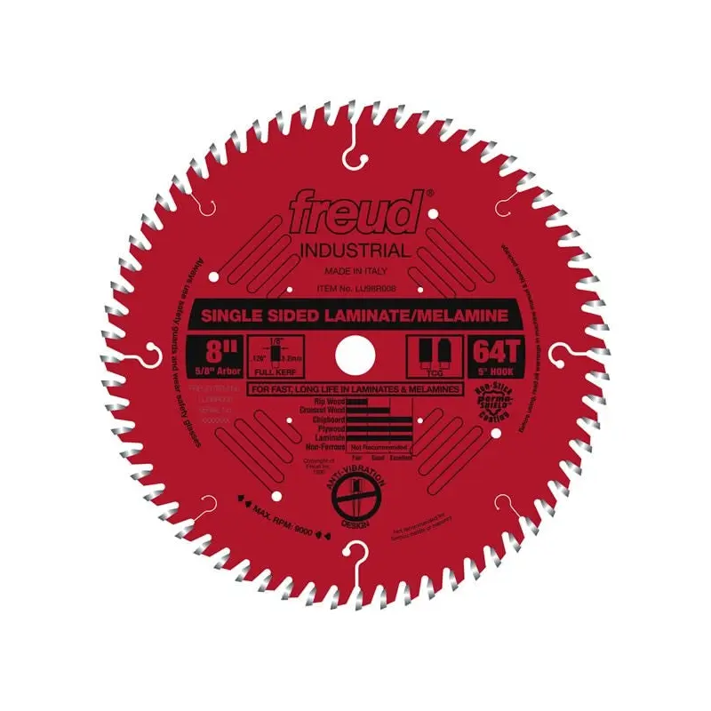 Freud LU98R008 8 in. Single Sided Laminate/Melamine Blade