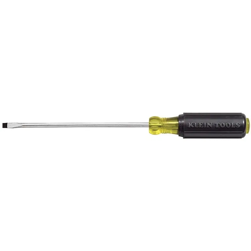 Klein 608-4 1/8" Cabinet Tip Miniature Screwdriver - 4" Round Shank