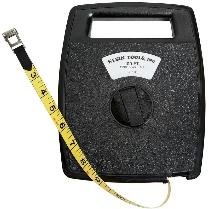 Klein 946-100 100' Woven Fiberglass Tape - Case