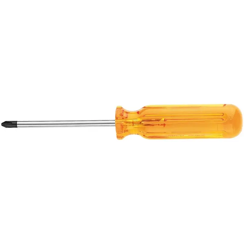 Klein BD122 Profilated #2 Phillips-Tip Screwdriver - 4" Round-Shank