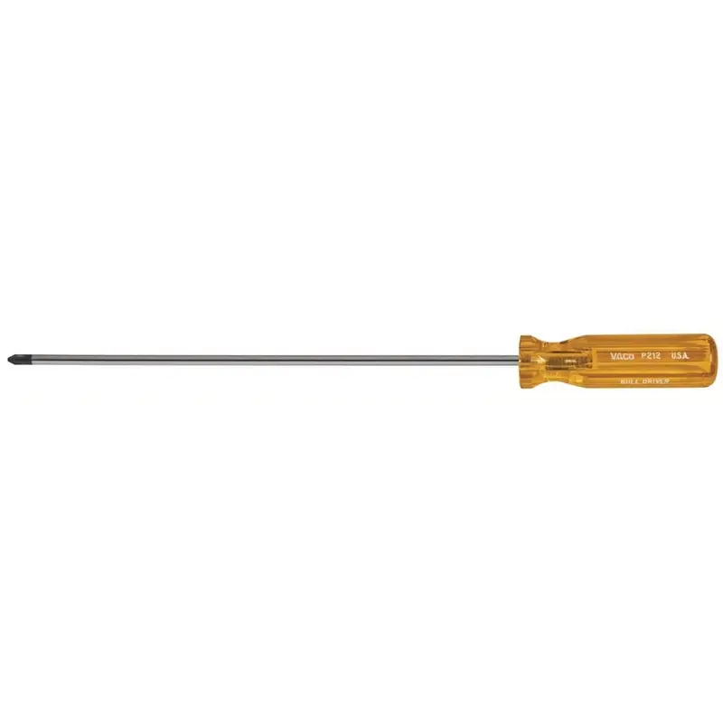 Klein P212 Profilated #2 Phillips-Tip Screwdriver - 12" Round-Shank