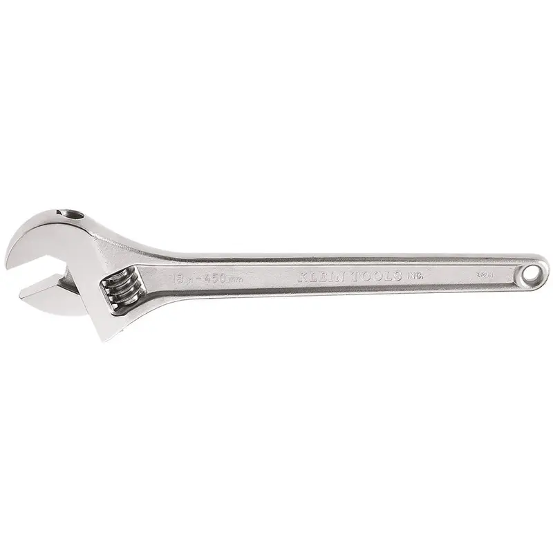 Klein 500-18 18" Adjustable Wrench  Standard Capacity
