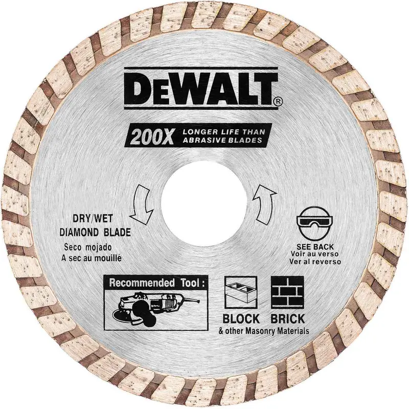 DeWalt DW4724 4 in. High Performance Diamond Masonry Blade