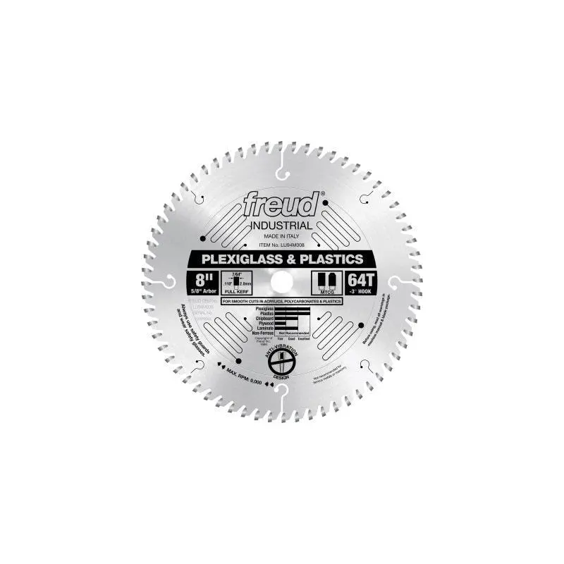 Freud LU94M008 8 in. Plastic Blade