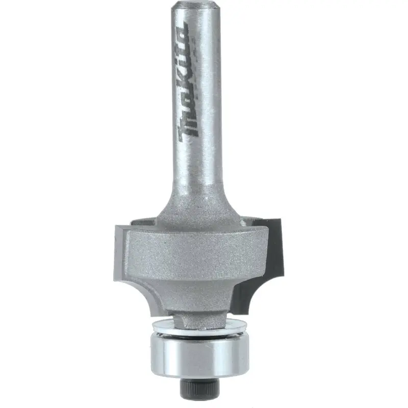 Makita 733120-2A Router Bit 1/4" Corner Round, 2 Flute, 1/4" SH, C.T.