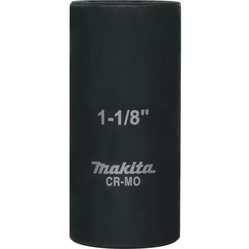 Makita A-96350 1-1/8" Deep Well SAE Impact Socket, 1/2" Drive