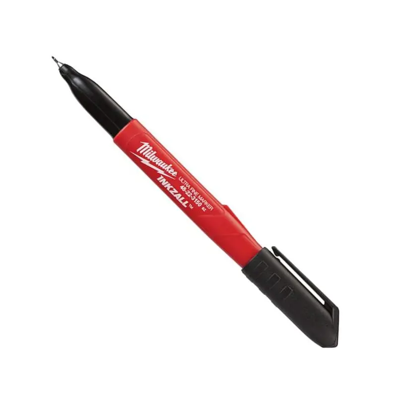 Milwaukee 48-22-3150 INKZALL Black Ultra Fine Point Markers, 12-Pack