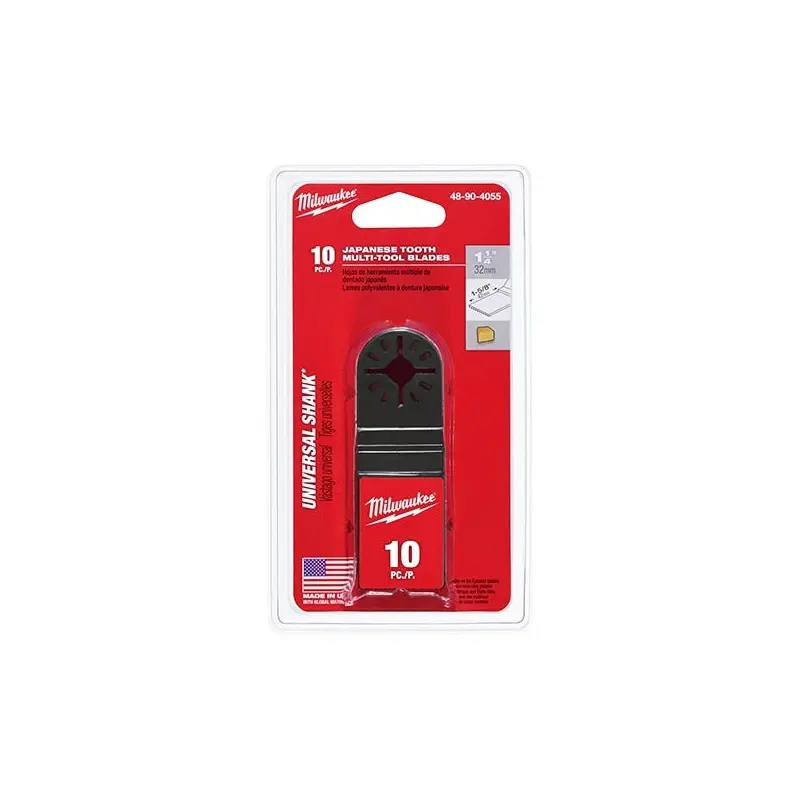 Milwaukee 48-90-4055 10-Piece  Japanese Tooth Multi-Tool Blade