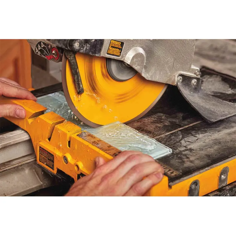 Dewalt DWA4769 10 in. Continuous Rim Glass Tile Blade