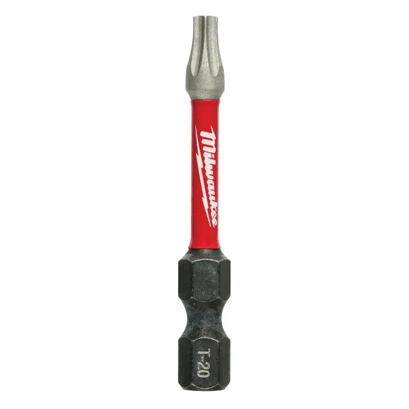 Milwaukee 48-32-4184 SHOCKWAVE 2" Impact Torx T20 Power Bits, 25-Pack