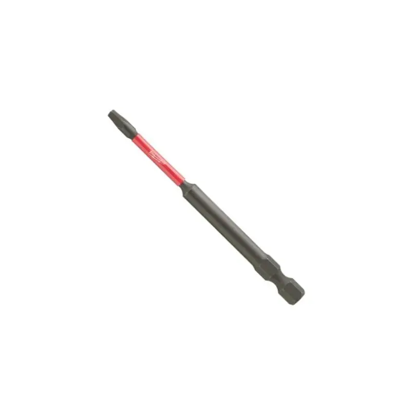 Milwaukee 48-32-4194 SHOCKWAVE 3-1/2" Impact Square Recess #1 Power Bits, 25-Pack