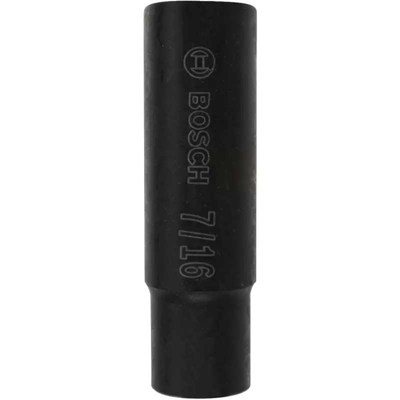 Bosch 27258 7/16" Impact Tough Deep Well Socket, 3/8" Shank