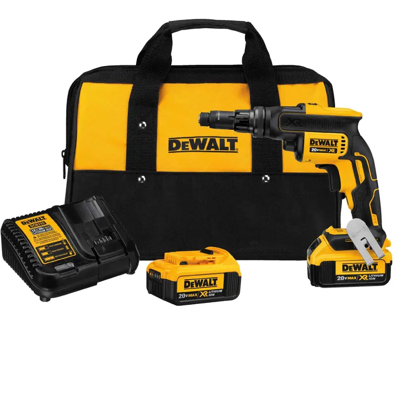 DeWalt 20V 4.0Ah Versa-Clutch Adjustable Torque Screwgun Kit