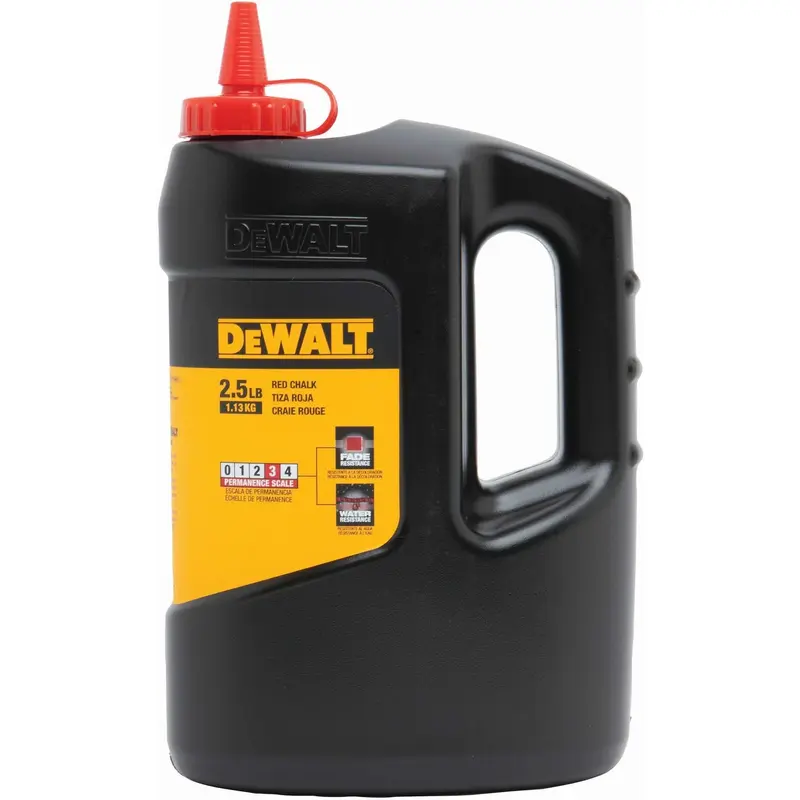DeWalt DWHT47057 2.5 Lbs Chalk - Red