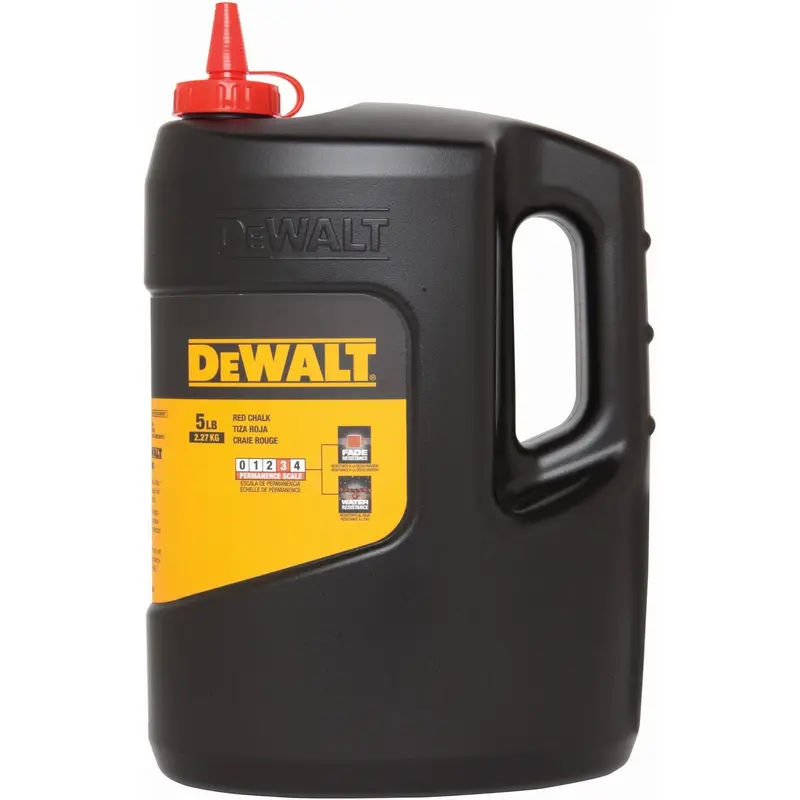 DeWalt DWHT47059 5 Lbs Chalk - Red