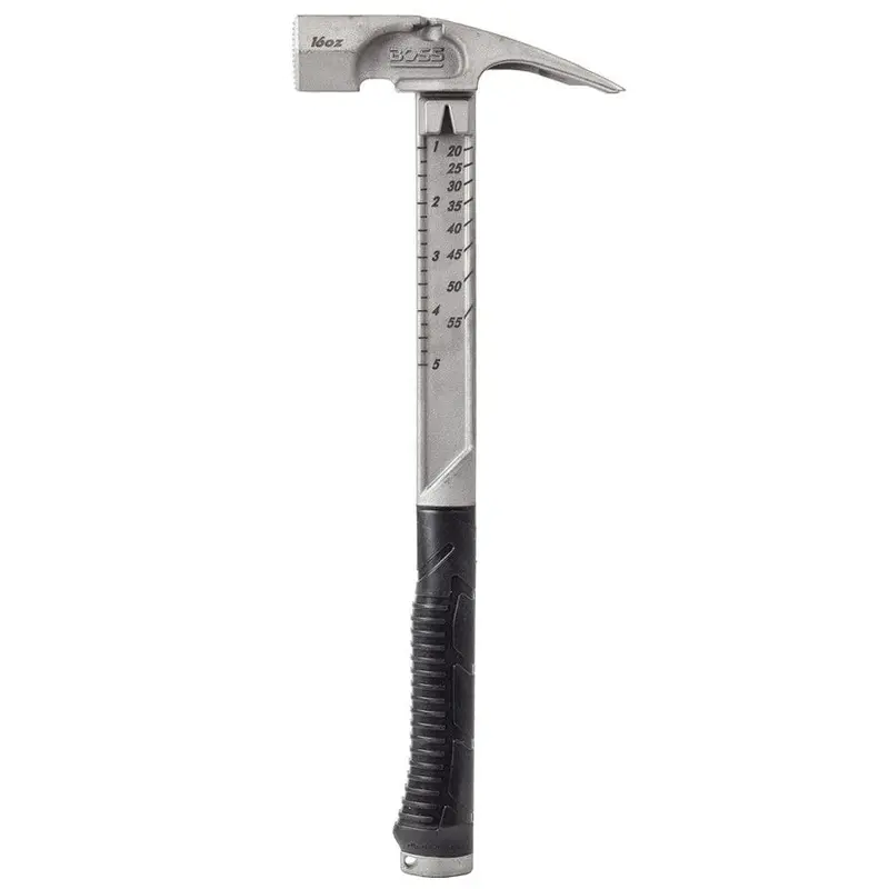 Boss Hammers BHPPS16TIM 16 oz. Pro Plus Titanium Milled Face Hammer