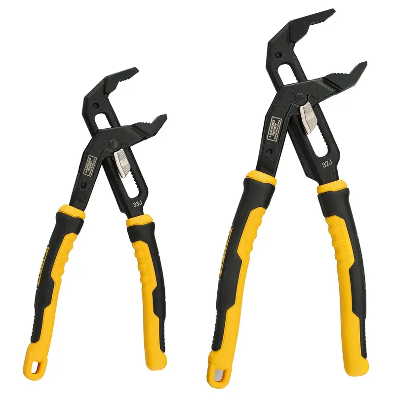 DeWALT DWHT82824 Slidelock 8-in. and 10-in. V-Jaw Plier, 2-Pack