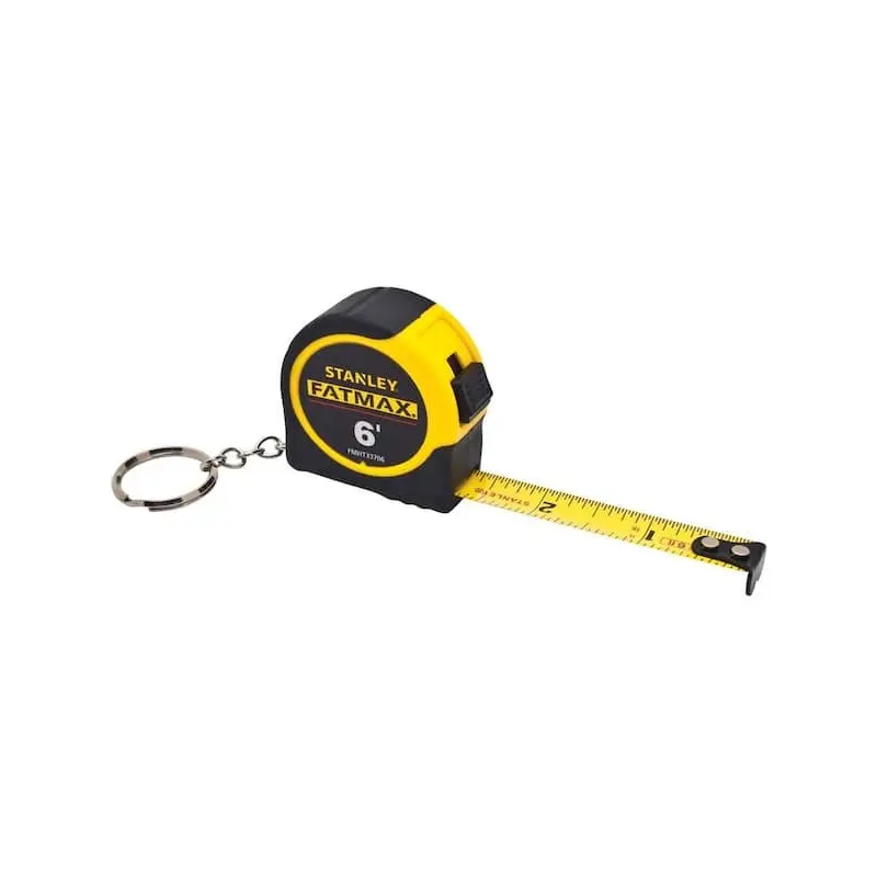 Stanly FMHT33706M FATMAX 6-ft. x 1/2-in. Keychain Pocket Tape Measure