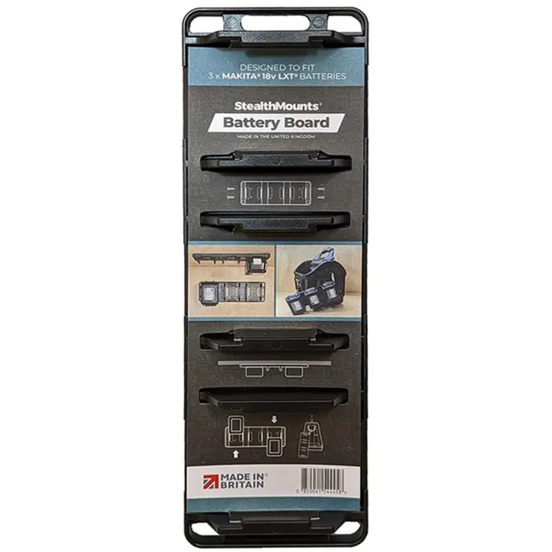 StealthMounts Battery Holder Makita 18V LXT Batteries