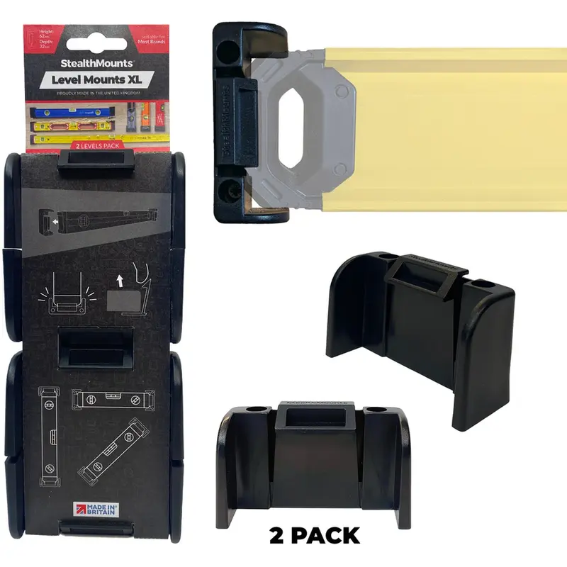 StealthMounts Level Mounts XL, 2-Pack