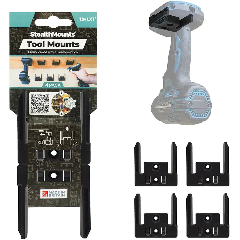 StealthMounts Tool Mounts for Makita 18V LXT, 4-Pack