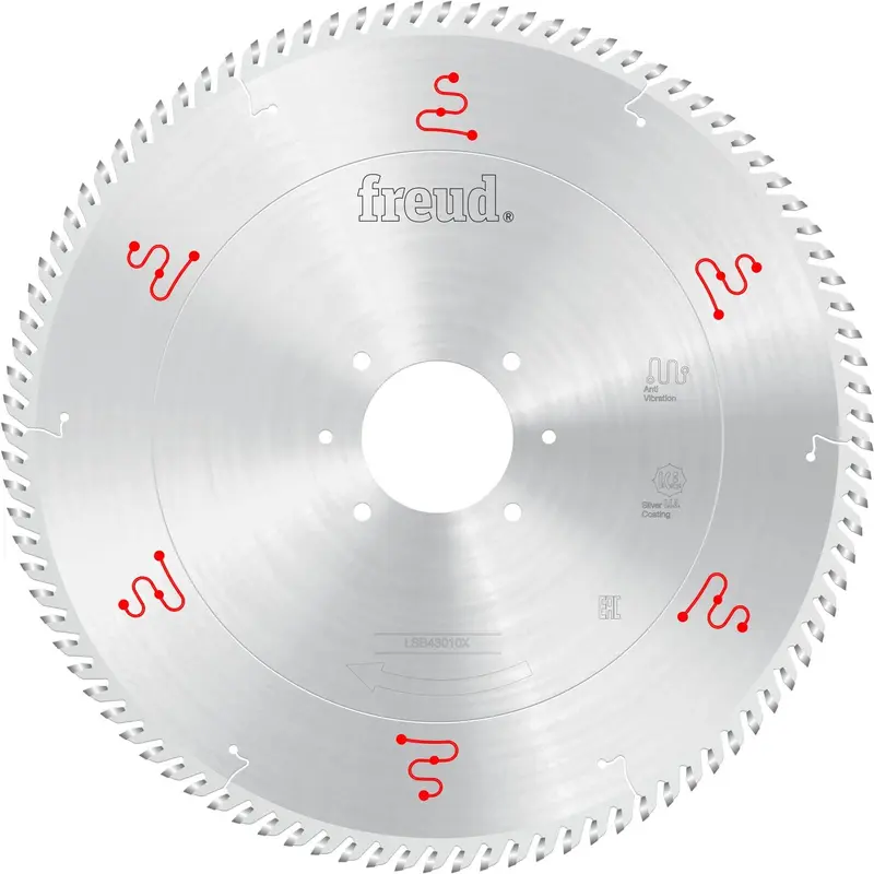 Freud LSB43010X 430mm Panel Sizing Saw Blade for Horizontal Beam Saw (Extended Life)