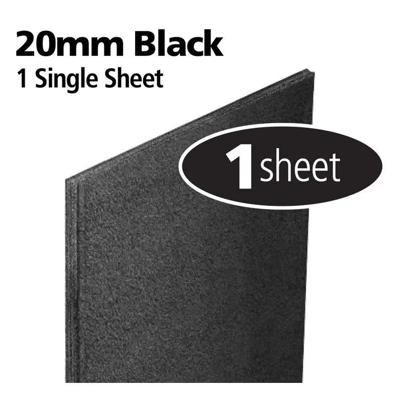 Fastcap Kaizen Foam, Black, 20mm (3/4-in) Thick