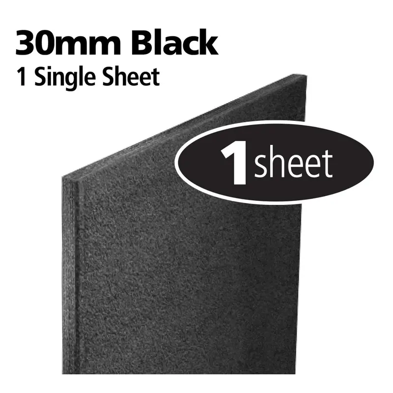 Fastcap Kaizen Foam, Black, 30mm (1-1/8-in) Thick